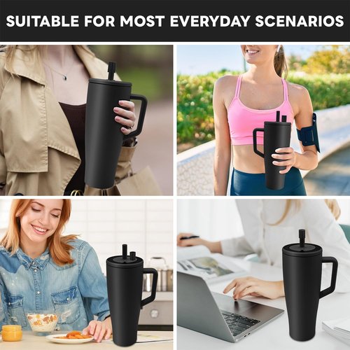 Brumate Magnetic Straw Covers - 2 Pack Silicone Caps for 30 & 40 oz Tumblers