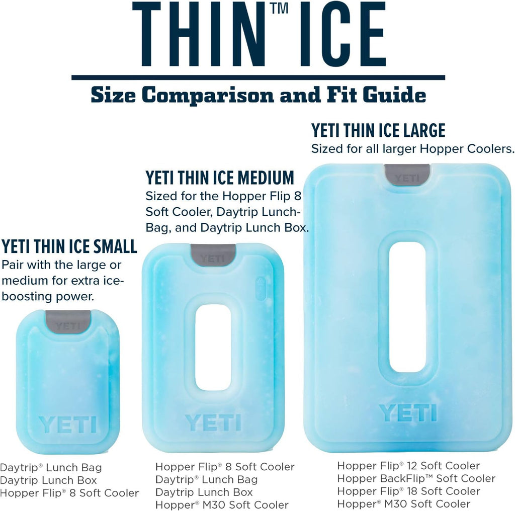 YETI ICE Refreezable Cooler Ice Pack - Reusable & Durable | Perfect for Outdoor Adventures