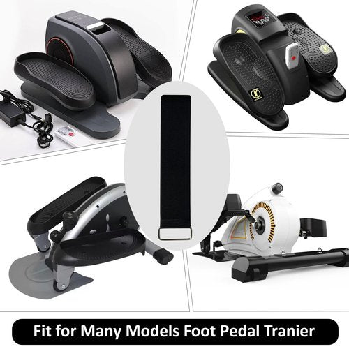 4 Pcs Pedal Straps, Perfect for Under Desk Elliptical Peddler Foot & Leg Pedal Exercixer for Seniors Fitness Home Sports Accessories