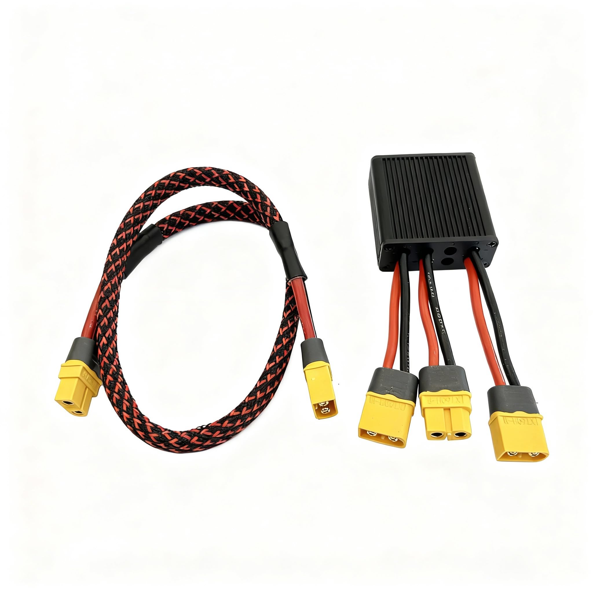 SZWEDI Double Battery Discharge Converter for E-Bike/E-Scooter 750w and 1000W Dual Battery Pack Switch Balancer 10-100V DC Input Max 40 Amps Generation II