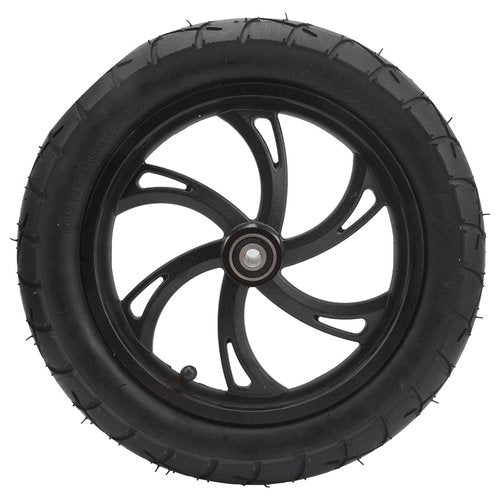 12in Wheel Tire, Scooter Rubber Tire Electric Scooter Tyre Replacement with Wheel Hub 12 1/2X2 1/4 Electric Scooters Equipment Tires Replacement 10Hole 12Mm