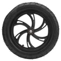 12in Wheel Tire, Scooter Rubber Tire Electric Scooter Tyre Replacement with Wheel Hub 12 1/2X2 1/4 Electric Scooters Equipment Tires Replacement 10Hole 12Mm