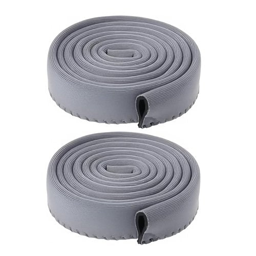 SelHeng 2Pcs Grey Hydration Bladder Tube Sleeve,Water Bladder Tube Cover Hydration Sleeve Insulation Hose Cover,for Hiking Cycling Camping Outdoor Activities Running Water Bag Tube Thermal Hose Cover