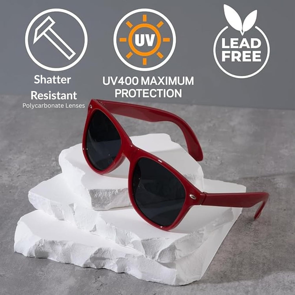 Skiennix Kids Sunglasses - UV400 Protection, Lightweight Frames & Shatter-Resistant Lenses