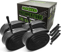 Heavy Duty Bike Inner Tube - 26 x 1.75/1.95/2.10/2.125 | Thick Schrader Valve Tube for Road & MTB Cruisers