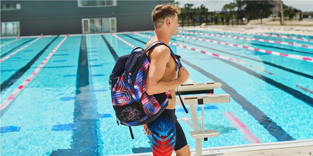TYR Alliance Backpack | Wet/Dry Athletic Gym & Pool Bag - 45L Capacity, Ergonomic, Water-Resistant