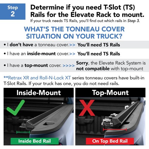 RealTruck TruXedo Elevate Channel Guard Kit | 1118469 | Fits Elevate T-Slot Channels (188" roll)