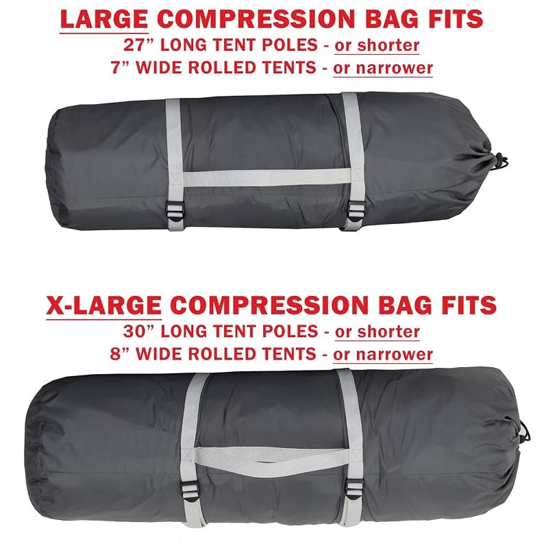 ALPS Mountaineering Tent Bag Gray Large Compression