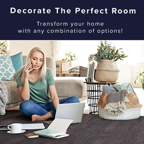 Forest Floor Farmhouse 3/8 Inch Thick Printed Foam Tiles, Premium Wood Grain Interlocking Foam Floor Mats, Anti-Fatigue Flooring – Stylish Flooring Solution