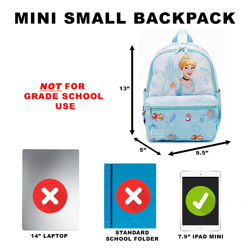 Wondapop - Cinderella 13" Nylon Deluxe Daypack
