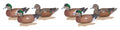 Flambeau Outdoors 8024SUV Storm Front 2 Wigeon Decoys, Classic Floaters - 6-Pack