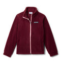Columbia Youth Benton Springs Fleece Jacket, Rich Wine, 18/24