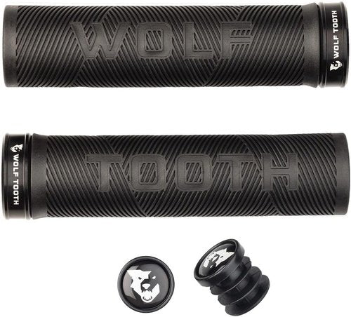 Wolf Tooth Echo Lock-On Grip – Black Grip with Black Collar