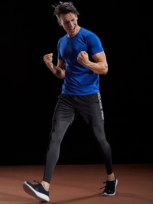 NELEUS Men's Dry Fit Athletic Shirts - Breathable Mesh for Ultimate Comfort | Various Sizes Available