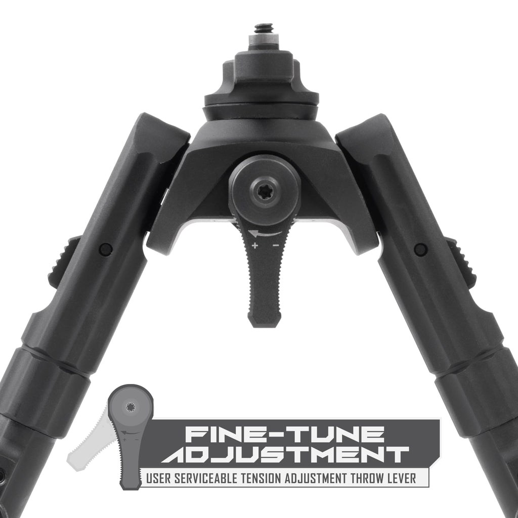 UTG TL-BPM02-B Recon 360 TL Bipod, 5.5"-7.0" Center Height