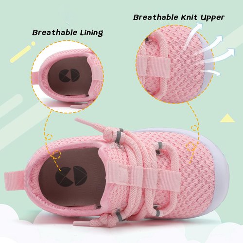 Centipede Demon Toddler Shoes Boys Girls Barefoot Shoes Kids Baby Breathable Walking Running Shoe Slip on Sneakers Lightweight Outdoor Athletic Tennis Shoe 5 Toddler Pink