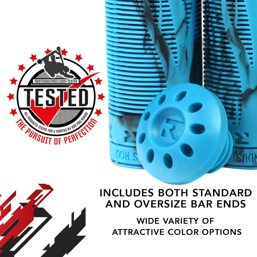 ROOT INDUSTRIES R2 Grips Aqua and Black