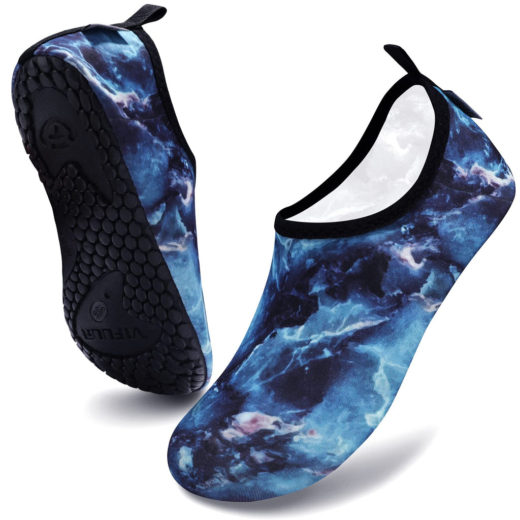 VIFUUR Water Sports Unisex Shoes Marble Grey - 9-10 W US / 7.5-8.5 M US (40-41)