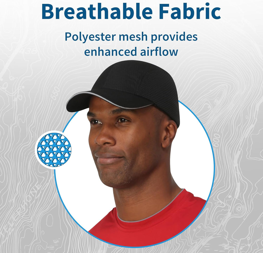 TrailHeads Performance Men's Running Hat - Lightweight, Quick-Dry Athletic Cap for Gym & Tennis