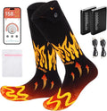 CAMULAND Heated Socks with Smart App Control & 10000mAh Battery (Size M)