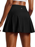 PINSPARK Women's Tennis Skirt - Pleated Athletic Skorts with Pockets | High Waisted Golf Skirts for Workout & Casual Wear