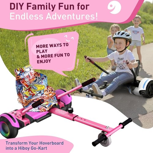 Hiboy HC-01 Hoverboard Kart Seat Attachment Accessory for 6.5" 8" 10" Two Wheel Self Balancing Scooter