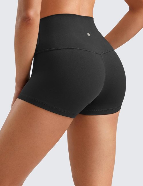 CRZ YOGA Butterluxe Biker Shorts - High Waisted Spandex for Women's Yoga & Running | 2.5" Length