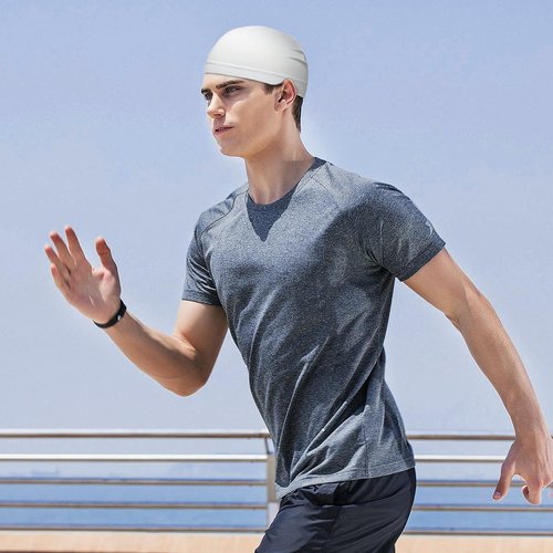 YOGEYOGE 9 Pcs Skull Cap, Sweat Wicking Cooling Helmet Liner, Lightweight Breathable Cycling Beanie for Men Women (9, White)