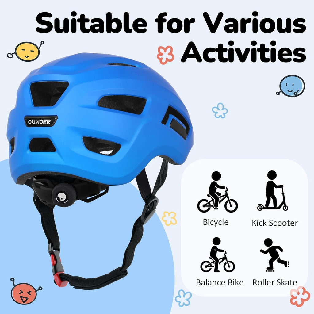 Skiennix Toddler Bike Helmet - Adjustable Multi-Sport Design for Infants to Schoolchildren | 2 Sizes Available