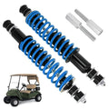 JIAYAN Golf Cart Front or Rear Shock Absorber with Heavy Duty Coil Springs Compatible with E-Z-GO TXT/Medalist 1994+ Gas & Electric Models OEM# 70928-G01 76418-G01 70630-G01 Blue (2Pcs)