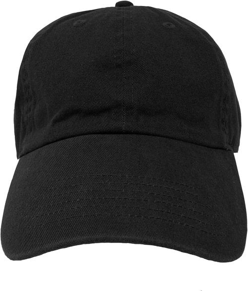 Glory Max 100% Cotton Baseball Cap - Classic Low Profile Golf Dad Hat | Adjustable Fit