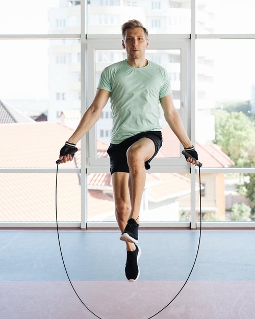nonogo Cordless Jump Rope with Counter for Fitness - Adjustable Smart Skipping Rope For Men Women Kids Outdoor Speed Boxing Crossfit Workout Exercise Cardio