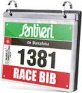 Race Bib Holder by [Brand Name] - 20 Sleeves for Runners | Durable Vinyl Sheet Protectors in Black