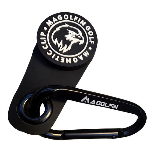 Mangetic Clip for Golf Towels, Powered Magnet with Clip, Removable from Golf Towels, Golf Accessories, Golf Cart Accessories