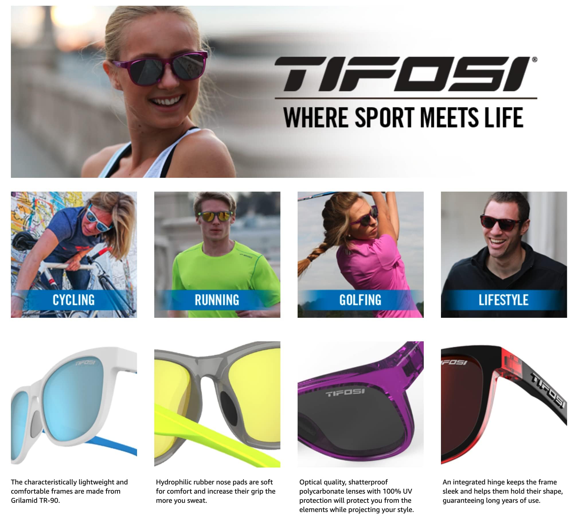 Tifosi Optics Swank Sunglasses (Bottle Green/Smoke Polarized Lenses)