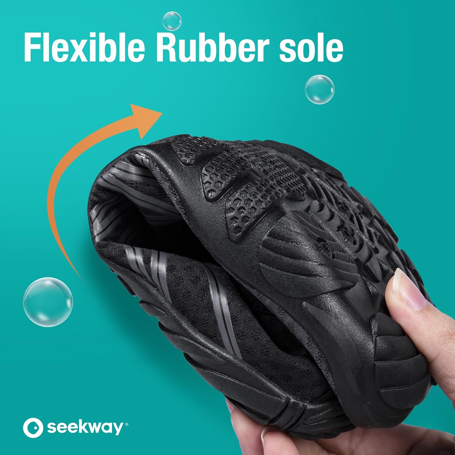 SEEKWAY Water Shoes - Quick-Dry Aqua Socks for Men & Women | Perfect for Beach, Swim, and Hiking