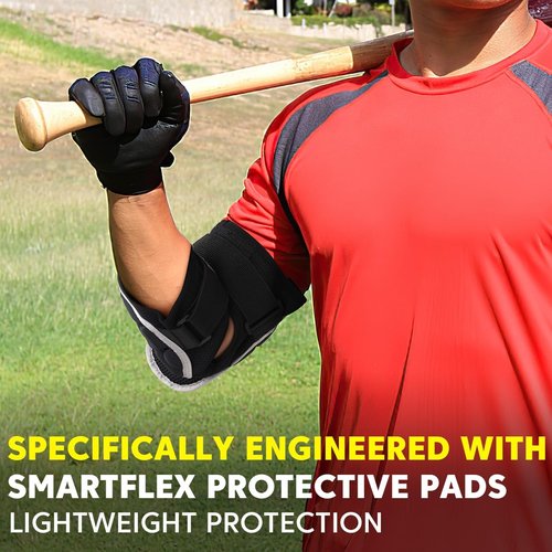 Batters Elbow Guard - Baseball & Softball Forearm Protection for Youth & Adults
