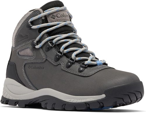 Columbia Women's Newton Ridge Waterproof Hiking Boots - Lightweight & Durable | Quarry/Cool Wave, Size 9.5