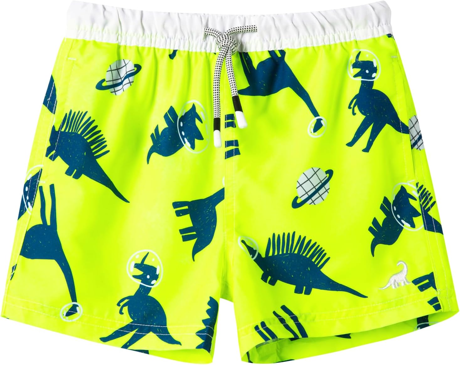 Surfcuz Little Boys Swim Trunks - UPF 50+ Quick Dry Beach Shorts for Toddlers