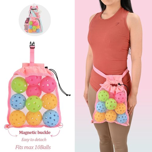 EdenRiver Pickleball Bag for Women Pickleball Backpack with Water Bottle Holder and Drawstring Mesh Bag for Pickle Ball Accessories