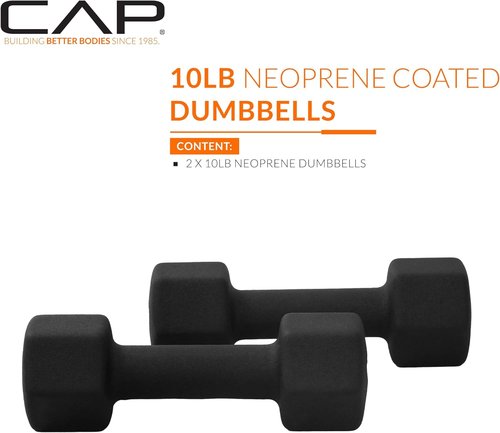 CAP Barbell Neoprene Dumbbell Weights - Versatile Pairs & Sets in Multiple Colors