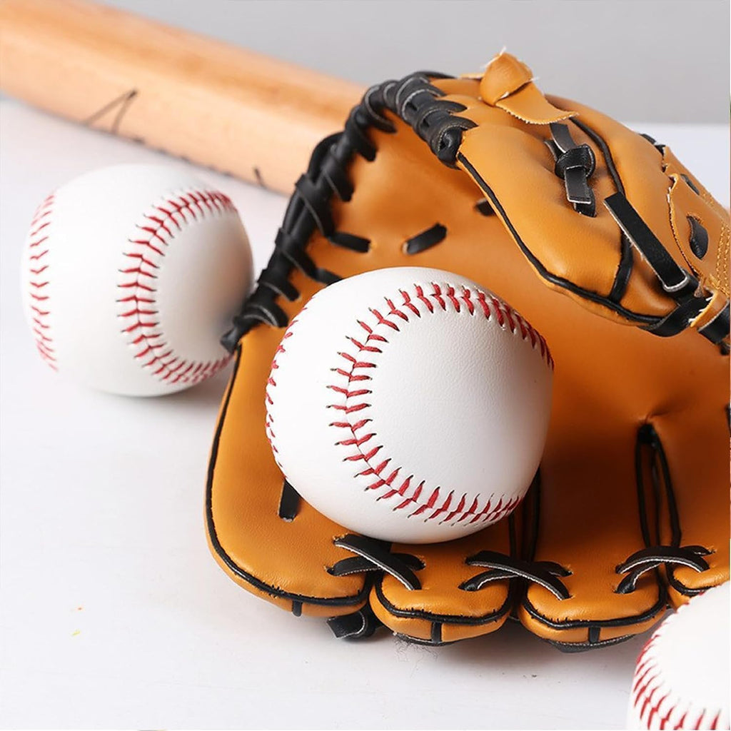 Tballs Training Baseballs - Reduced Impact Sponge Rubber Core | Safe Tee Ball Practice Balls