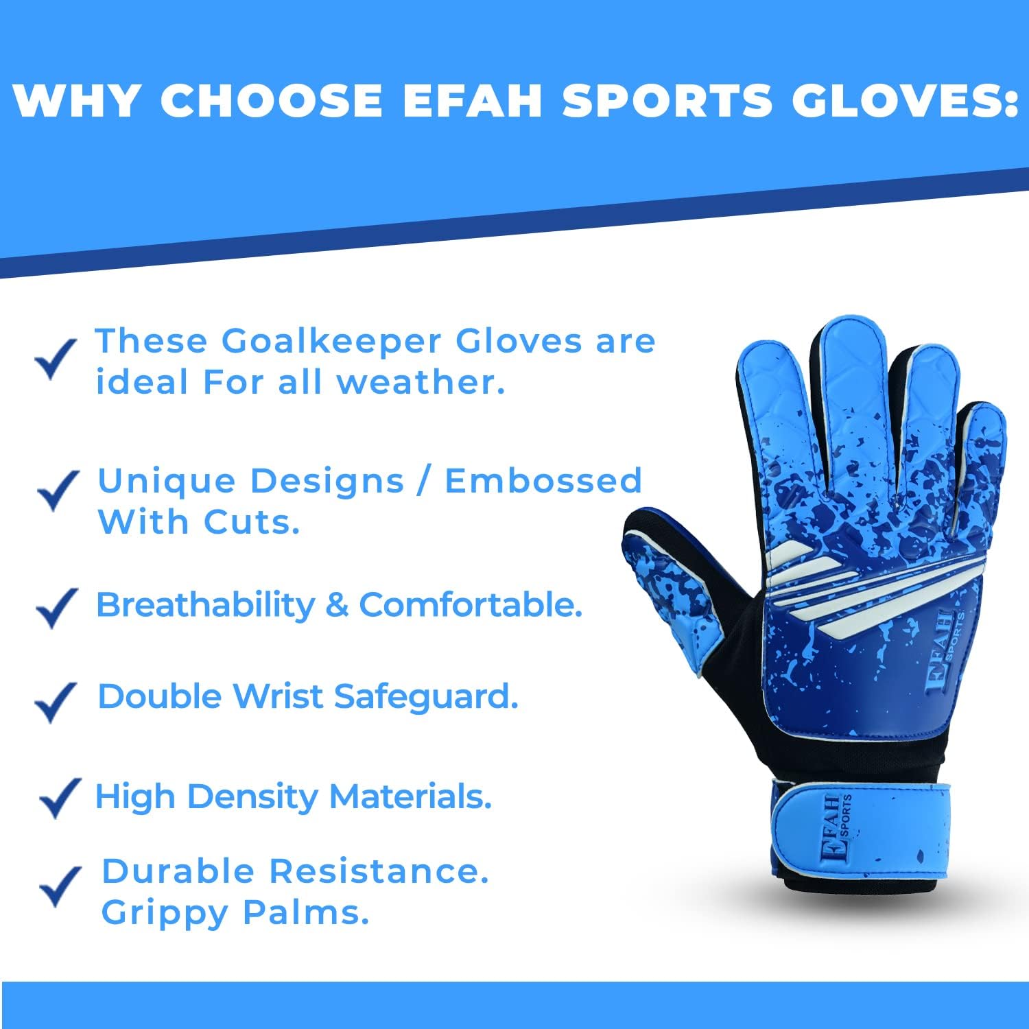 Skiennix Soccer Goalkeeper Gloves - Strong Grip for Kids & Youth | Perfect for Football Matches