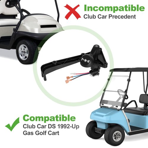 10L0L Forward and Reverse Shifter Assembly Kit for Club Car DS 1992-Up Gas Golf Cart, Replacement for Club Car Forward Reverse Switch OEM 1016947, 8248, 8233
