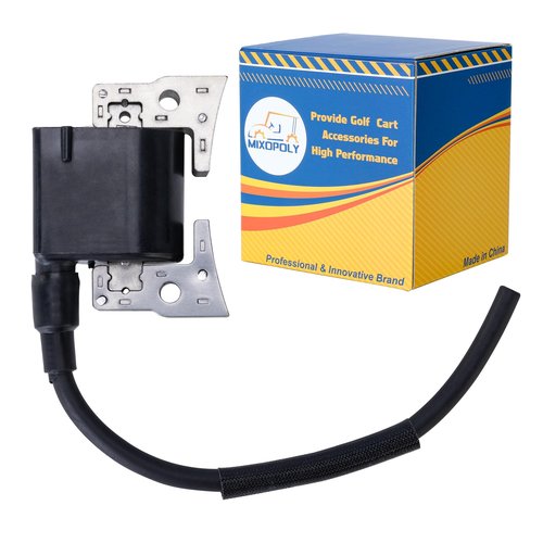 MIXOPOLY Ignition Coil with Built in Ignitor Direct for Club Car DS & Precedent Golf Cart Gas 1997-up FE290 FE350 FE400 Replace OEM 101909201 1019092-01