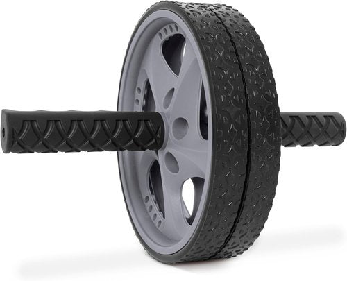 CAP Barbell Abdominal Wheel - Durable Core Strength Trainer | Black and Gray Design