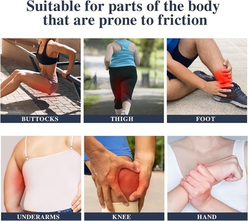 Anti Chafing Stick - Body Friction Defense Balm for Thighs, Chest, Arms & More | Travel Size