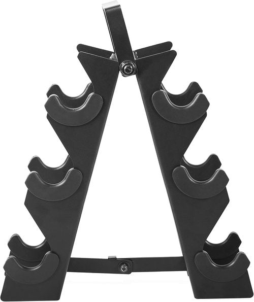 CAP Barbell Dumbbell Weights - Black Neoprene Coated Set for Enhanced Grip and Comfort