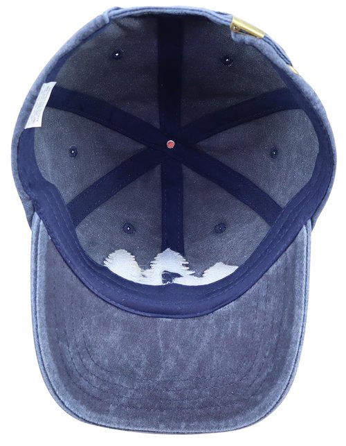 Bigfoot Gifts for Men Women, Sasquatch Forest Decor Baseball Cap, Funny Big Foot Gifts for Sasquatch Lovers Hunters Campers Hikers Navy