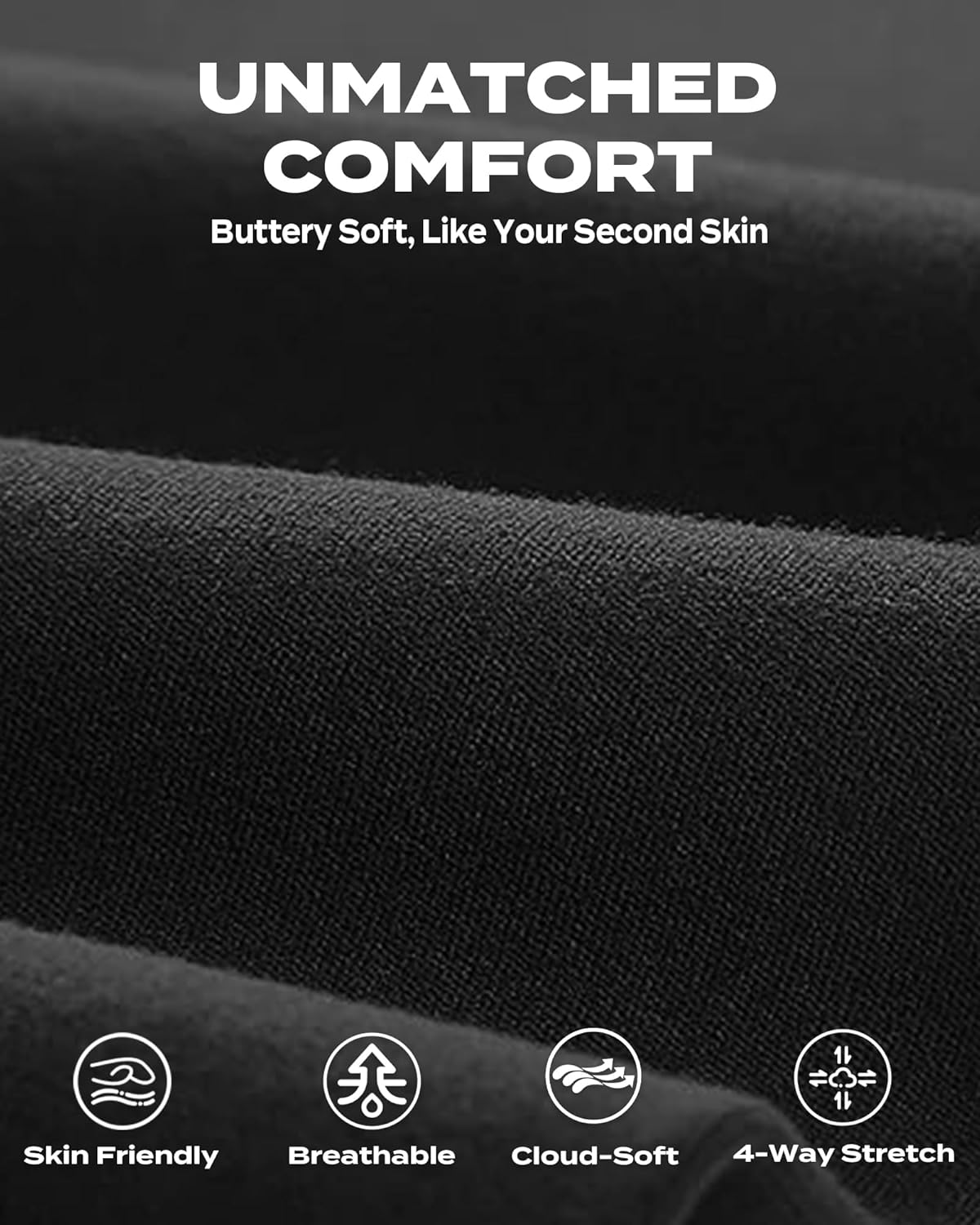 TNNZEET Capri Leggings for Women - High Waisted Tummy Control Yoga Pants with Pockets in Black